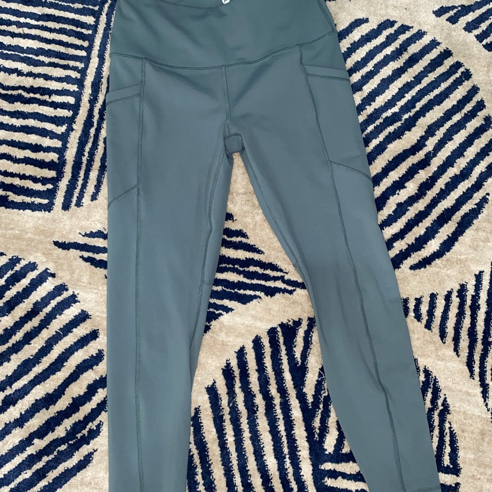 90 Degree By Reflex Teal Leggings